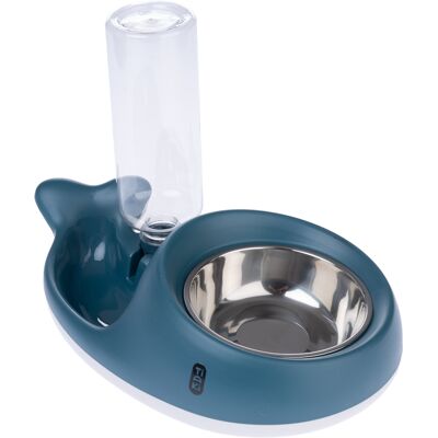 TIAKI dozownik karmy i wody, mały wieloryb - 350 ml karmy, 500 ml wody TIAKI dozownik karmy i wody, mały wieloryb - 350 ml karmy, 500 ml wody
