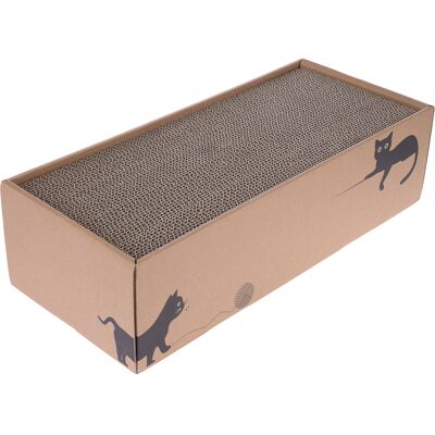 zooplus Basics pudełko z 4 drapakami - Dł. x szer. x wys.: 44 x 20 x 12,5 cm zooplus Basics pudełko z 4 drapakami - Dł. x szer. x wys.: 44 x 20 x 12,5 cm