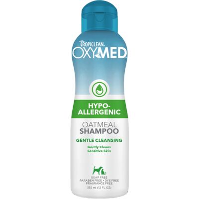 TropiClean OxyMed hipoalergiczny szampon dla zwierząt domowych - 355 ml TropiClean OxyMed hipoalergiczny szampon dla zwierząt domowych - 355 ml