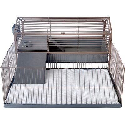 TIAKI domek dla małych zwierząt Chalet 120 - Dł. x szer. x wys.: 148 x 123 x 64 cm TIAKI domek dla małych zwierząt Chalet 120 - Dł. x szer. x wys.: 148 x 123 x 64 cm