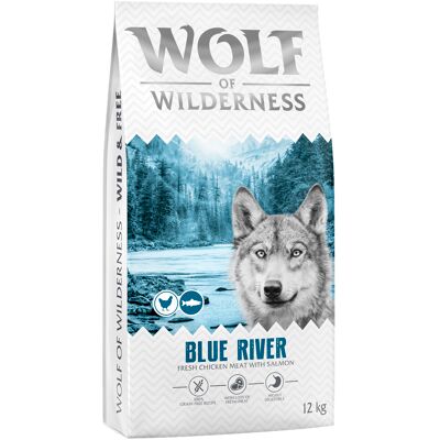 Wolf of Wilderness Adult „Blue River”, łosoś - 12 kg: nowa receptura Wolf of Wilderness Adult „Blue River”, łosoś - 12 kg: nowa receptura
