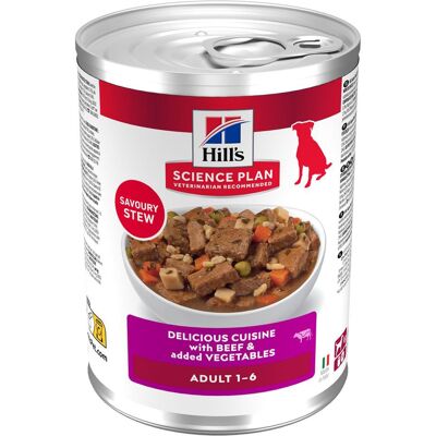 Hill's Science Plan Adult Stew - Wołowina, 12 x 363 g Hill's Science Plan Adult Stew - Wołowina, 12 x 363 g