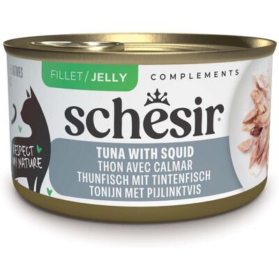 Schesir Complements w galarecie, 12 x 70 g - Tuńczyk z kałamarnicą Schesir Complements w galarecie, 12 x 70 g - Tuńczyk z kałamarnicą