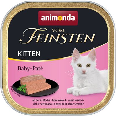 Animonda vom Feinsten Baby Paté, 6 x 100 g - Z naturalną tauryną Animonda vom Feinsten Baby Paté, 6 x 100 g - Z naturalną tauryną