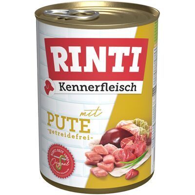 RINTI Kennerfleisch, 6 x 400 g - Indyk RINTI Kennerfleisch, 6 x 400 g - Indyk