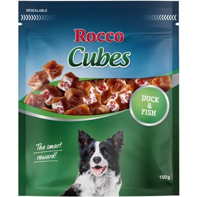 Przysmaki dla psów Rocco - Kaczka lub Kurczak - 150g Przysmaki dla psów Rocco - Kaczka lub Kurczak - 150g