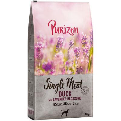 Purizon Single Meat Adult, kaczka z jabłkiem i kwiatami lawendy - 12 kg Purizon Single Meat Adult, kaczka z jabłkiem i kwiatami lawendy - 12 kg