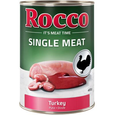 Rocco Single Meat, 6 x 400 g - Indyk Rocco Single Meat, 6 x 400 g - Indyk
