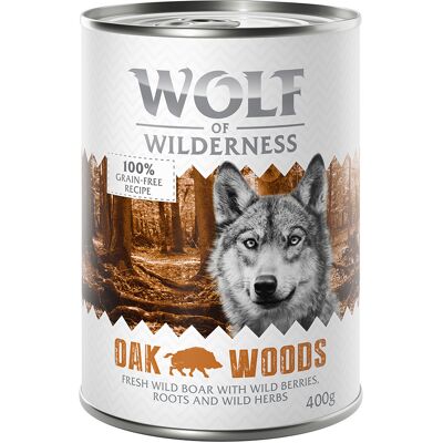Wolf of Wilderness Dziki 24x400g - Karma dla psów Wolf of Wilderness Dziki 24x400g - Karma dla psów