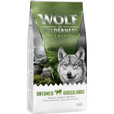 Wolf of Wilderness Monoprotein Sensitive "Untamed Grasslands", konina - bez zbóż - 12 kg Wolf of Wilderness Monoprotein Sensitive "Untamed Grasslands", konina - bez zbóż - 12 kg