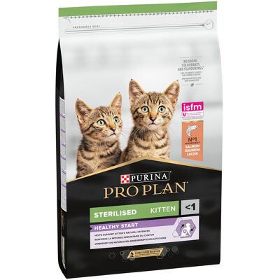 PURINA PRO PLAN Sterilised Kitten Healthy Start, łosoś - 10 kg PURINA PRO PLAN Sterilised Kitten Healthy Start, łosoś - 10 kg