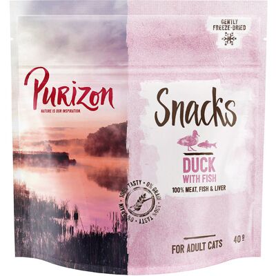 Przysmaki dla kotów Purizon bez zbóż - Opakowanie 3 x 40g Przysmaki dla kotów Purizon bez zbóż - Opakowanie 3 x 40g