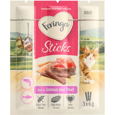 Feringa Sticks, łosoś i pstrąg - 36 x 6 g Feringa Sticks, łosoś i pstrąg - 36 x 6 g