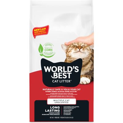 World's Best Cat Litter Extra żwirek silnie zbrylający się - 6,35 kg World's Best Cat Litter Extra żwirek silnie zbrylający się - 6,35 kg