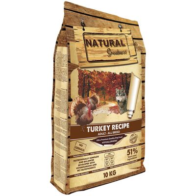Natural Greatness Przepis na Indyk dla Psów 10kg Natural Greatness Przepis na Indyk dla Psów 10kg