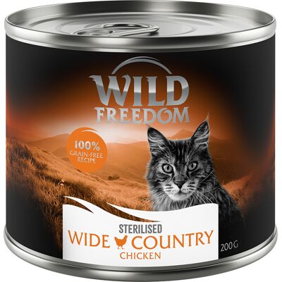 Wild Freedom - Model 6x200g - Sterylizowany, Kurczak Wild Freedom - Model 6x200g - Sterylizowany, Kurczak