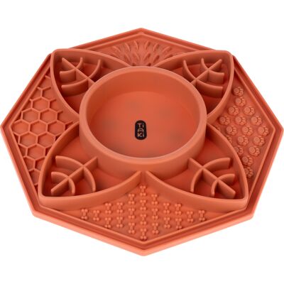 TIAKI silikonowa miska spowalniająca jedzenie Mandala - 200 ml TIAKI silikonowa miska spowalniająca jedzenie Mandala - 200 ml