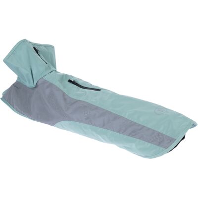 Kurtka przeciwdeszczowa dla psa Nomad Tales Spirit Reflective Mint - ok. 35cm długości grzbietu Kurtka przeciwdeszczowa dla psa Nomad Tales Spirit Reflective Mint - ok. 35cm długości grzbietu