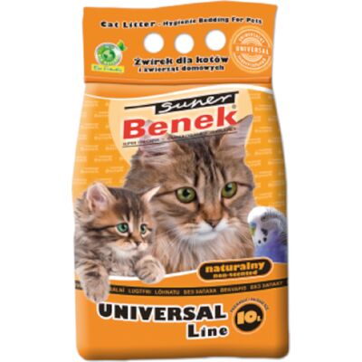 Benek żwirek dla kotów - Naturalny bentonit, 20L Benek żwirek dla kotów - Naturalny bentonit, 20L
