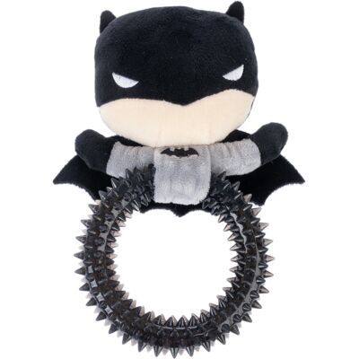 WARNER BROS DC Batman zabawka dla psa z pierścieniem - Dł. x szer. x wys.: ok. 19 x 14 x 5 cm WARNER BROS DC Batman zabawka dla psa z pierścieniem - Dł. x szer. x wys.: ok. 19 x 14 x 5 cm