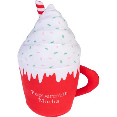 TIAKI świąteczna zabawka dla psa "Puppermint Mocha" - Dł. x szer. x wys.: 25 x 17 x 11 cm TIAKI świąteczna zabawka dla psa "Puppermint Mocha" - Dł. x szer. x wys.: 25 x 17 x 11 cm