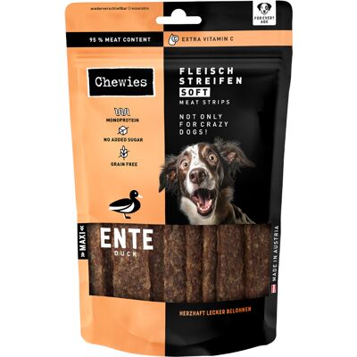 Chewies Soft mięsne paski - Kaczka, 150 g Chewies Soft mięsne paski - Kaczka, 150 g