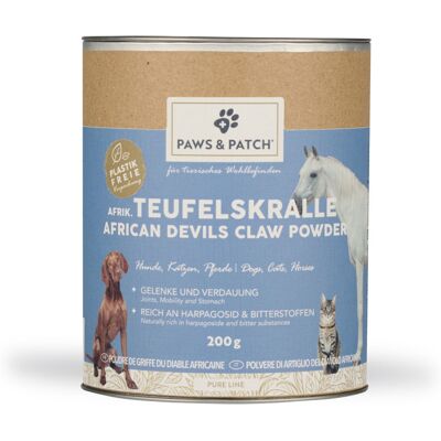 PAWS & PATCH proszek z diabelskiego pazura - 200 g PAWS & PATCH proszek z diabelskiego pazura - 200 g