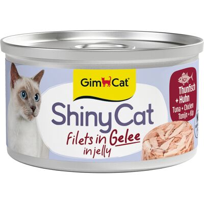 GimCat ShinyCat w galarecie, 6 x 70 g - Tuńczyk i kurczak GimCat ShinyCat w galarecie, 6 x 70 g - Tuńczyk i kurczak