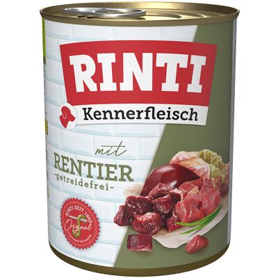 RINTI Kennerfleisch, 6 x 800 g - Renifer RINTI Kennerfleisch, 6 x 800 g - Renifer