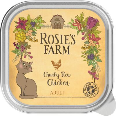 Rosie's Farm Adult, 16 x 100 g - Kurczak Rosie's Farm Adult, 16 x 100 g - Kurczak