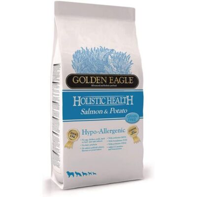 Golden Eagle Hypo-Allergenic Łosoś i ziemniaki bez zbóż dla psów - 10 kg Golden Eagle Hypo-Allergenic Łosoś i ziemniaki bez zbóż dla psów - 10 kg
