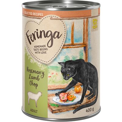 Feringa Wybrane Przepisy 6 x 400 g Karma dla kotów Feringa Wybrane Przepisy 6 x 400 g Karma dla kotów
