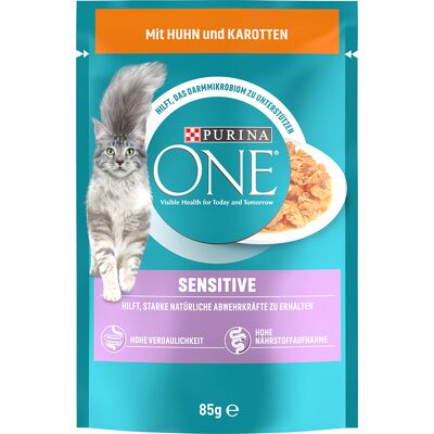 Purina ONE Karma dla kota - Wrażliwy - 26 x 85g Purina ONE Karma dla kota - Wrażliwy - 26 x 85g