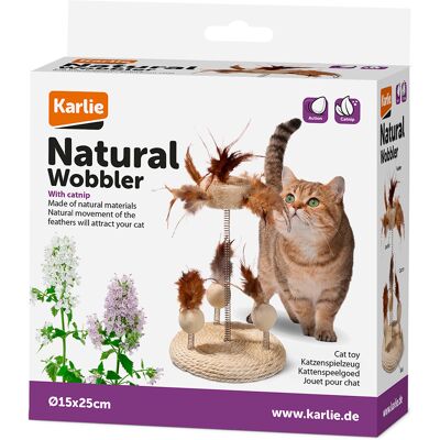 Karlie zabawka dla kota Nava, sizal i luffa - 1 szt. Karlie zabawka dla kota Nava, sizal i luffa - 1 szt.