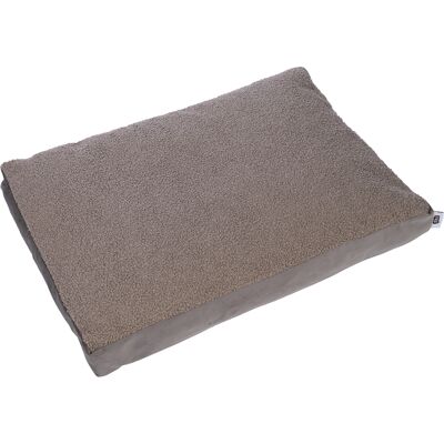 TIAKI materac dla psa Teddy, taupe - Rozmiar M (dł. x szer. x wys.): 70 x 50 x 10 cm TIAKI materac dla psa Teddy, taupe - Rozmiar M (dł. x szer. x wys.): 70 x 50 x 10 cm