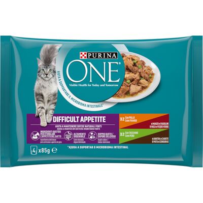 Purina One Filettini w sosie dla wybrednych kotów - Karma dla kotów Purina One Filettini w sosie dla wybrednych kotów - Karma dla kotów