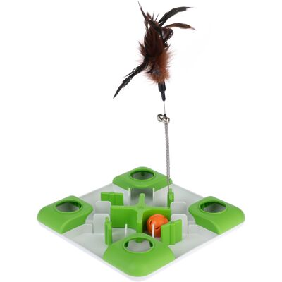 zooplus Basics zabawka dla kota, puzzle na przekąski - 1 szt. zooplus Basics zabawka dla kota, puzzle na przekąski - 1 szt.