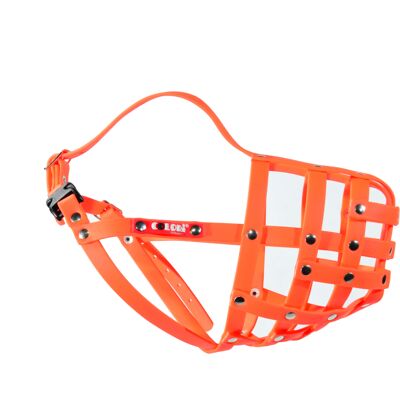 COLORI® kaganiec, owczarek niemiecki M, neonowy pomarańczowy - Rozmiar 5 COLORI® kaganiec, owczarek niemiecki M, neonowy pomarańczowy - Rozmiar 5