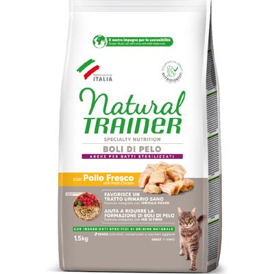 Natural Trainer Hairball, kurczak - 1,5 kg Natural Trainer Hairball, kurczak - 1,5 kg