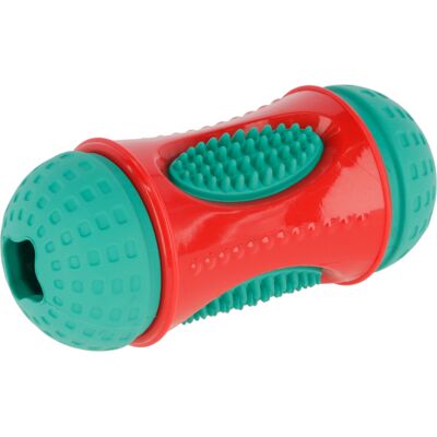 Zabawka dla psa Kerbl - Gumowy rulon na smakołyki 13x6cm Zabawka dla psa Kerbl - Gumowy rulon na smakołyki 13x6cm