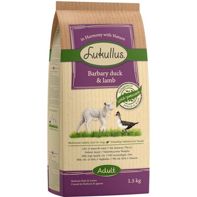 Lukullus Adult, kaczka piżmowa i jagnięcina - 1,5 kg Lukullus Adult, kaczka piżmowa i jagnięcina - 1,5 kg