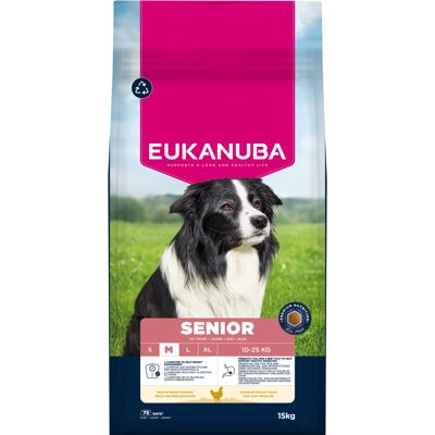 Eukanuba Premium Nutrition Senior Medium Breed, kurczak - 15 kg Eukanuba Premium Nutrition Senior Medium Breed, kurczak - 15 kg