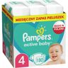 Pampers Pieluszki rozmiar 4 Active Baby (9-14 kg) 180 szt.