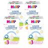 Hipp 3 Junior Combiotik produkt na bazie mleka dla dzieci po 1. roku Zestaw 4 x 550 g