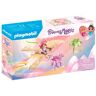 PLAYMOBIL Zestaw z figurkami Princess Magic 71363 Niebiańska wycieczka z młodym pegazem