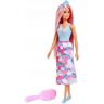 Barbie Lalka Księżniczka do czesania Dreamtopia FXR94 p6 MATTEL