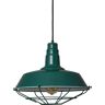 Lampa Wisząca Retro Loft Zielona 36cm E27 Abruzzo Patrone ABR-RRP-Z-E27