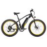855601EUDF LANKELEISI XC4000 Electric Bike 48V 1000W Motor 17.5Ah Battery 26*4.0 Fat Tire - Yellow