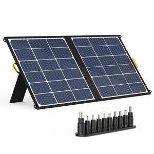 1035518EUDF VTOMAN 100W Foldable Solar Panel, 22% Conversion Efficiency, IP65 Waterproof, Adjustable Kickstands