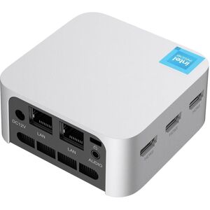 1010897SZBT Mini PC T-bao T8 Plus, Intel Alder Lake N100 CPU, 16GB RAM 512GB ROM, Windows 11, obsługa RJ45 1000M*2 - UE